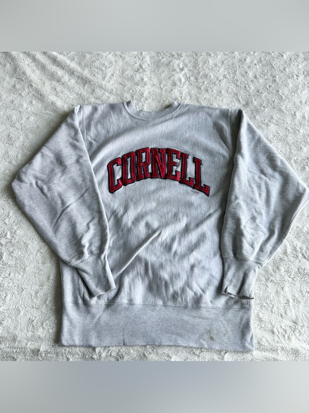 Vintage Cornell Crewneck Sweatshirt Mens XL Champion Reverse Weave 90s Spell Out